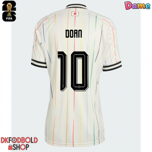 Japan Ritsu Doan #10 Udebanetrøje Dame VM 2026 Kort ærmer